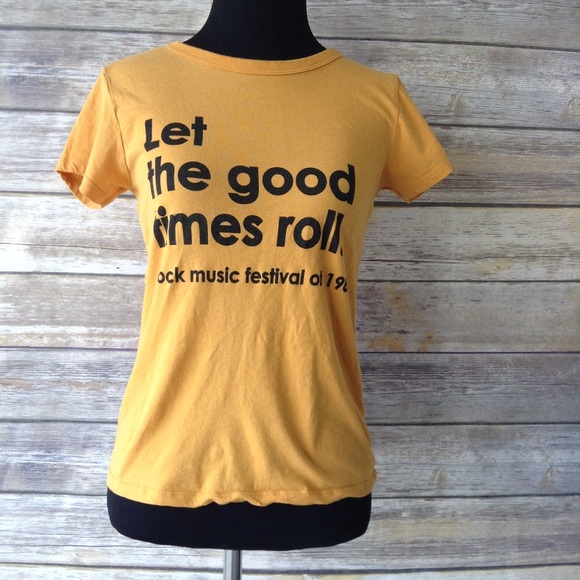 Forever 21 Tops - Forever 21 graphic tee Let the good times roll S